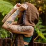 Shipibo Spirit Vest – Unisex Hooded Cotton Layer