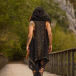 Shipibo Spirit Vest – Unisex Hooded Cotton Layer