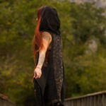 Shipibo Spirit Vest – Unisex Hooded Cotton Layer