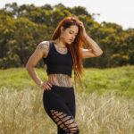 Serpent Back Crop Top