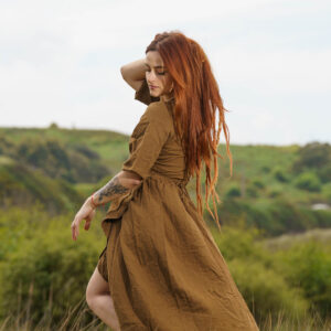 Earth Muse Wrap Dress