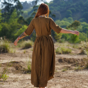 Earth Muse Wrap Dress