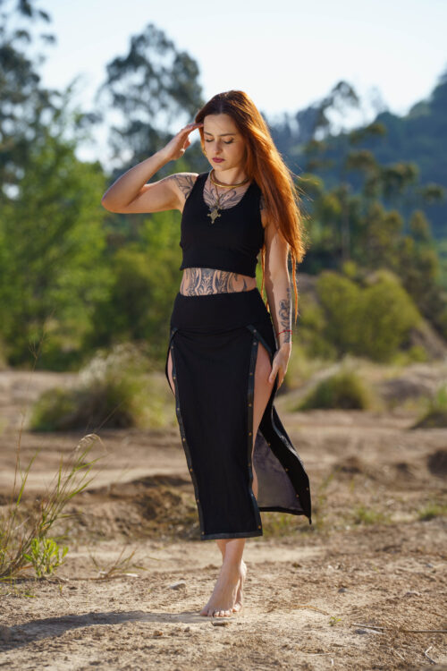Inferna Slit Skirt
