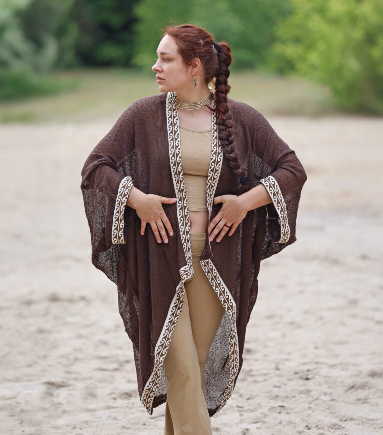 Kimono en argile sauvage