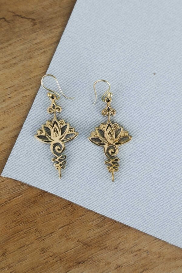 Infinite Lotus Earrings