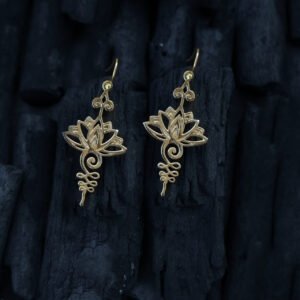 SpikeDrop Small Silver Earrings