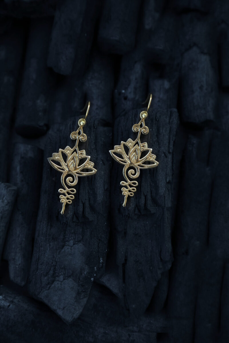 Infinite Lotus Earrings