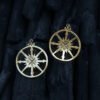 Viking Compass Earrings