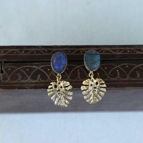 Labradorite Forest Studs