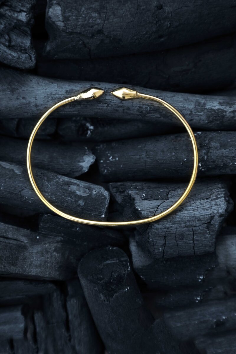 Artikel-Nr.: 2K3A6518 Goldene Schlangenmanschette