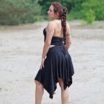 Midnight Petal Skirt