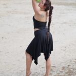 Midnight Petal Skirt