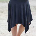 Midnight Petal Skirt