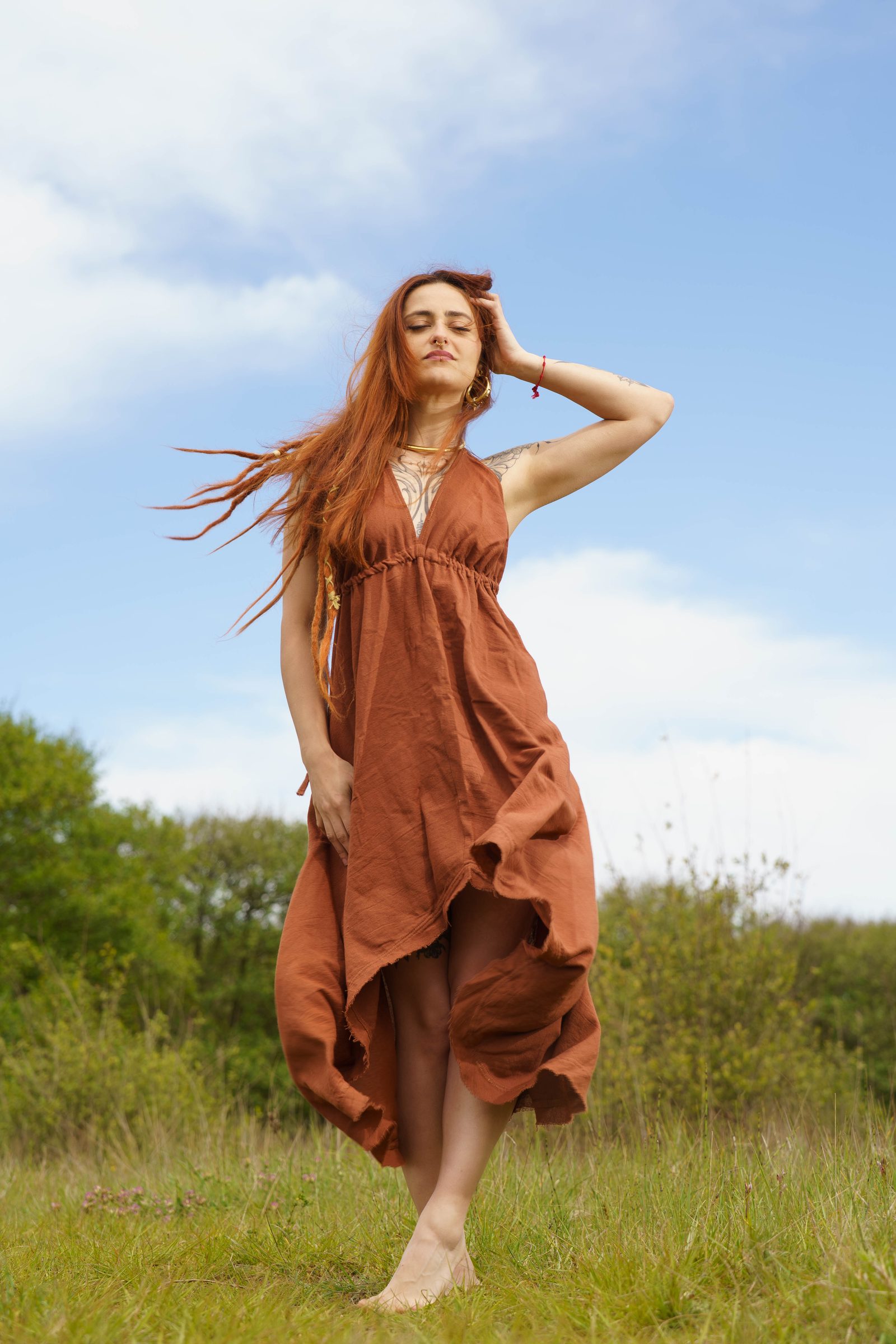 Wildroot Maxi Dress