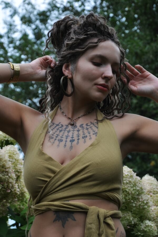 Top cruzado Dione