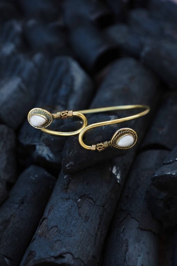 Twin Teardrop Cuff