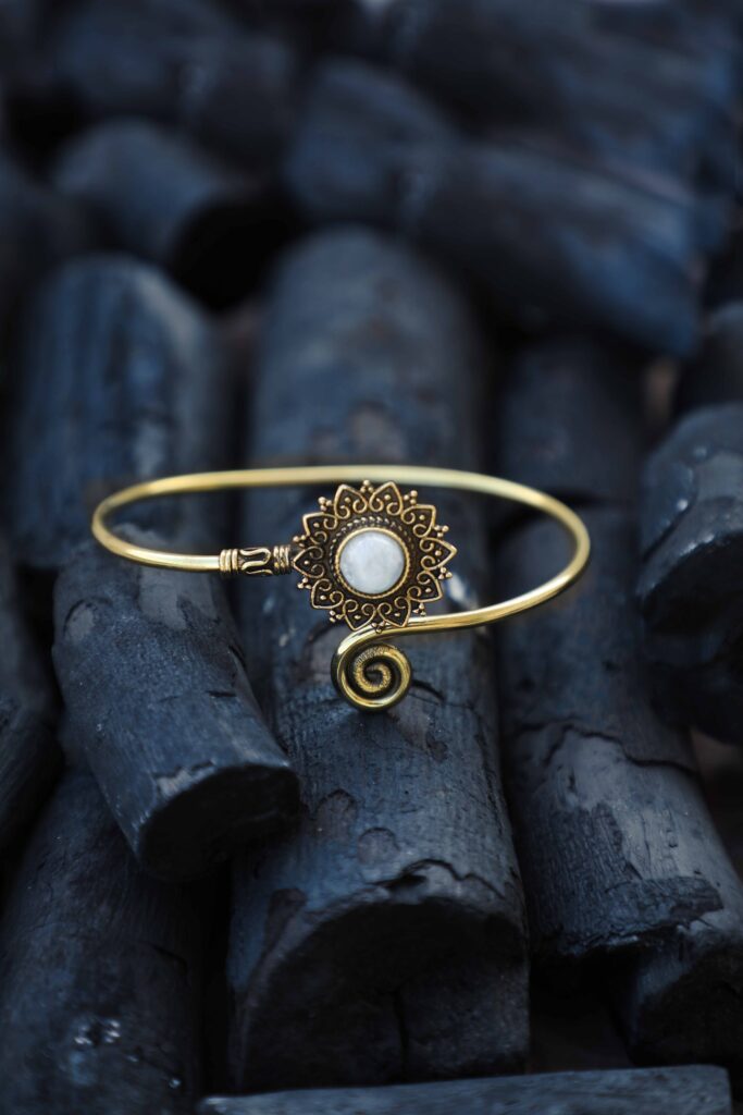 Golden Radiance Adjustable Cuff