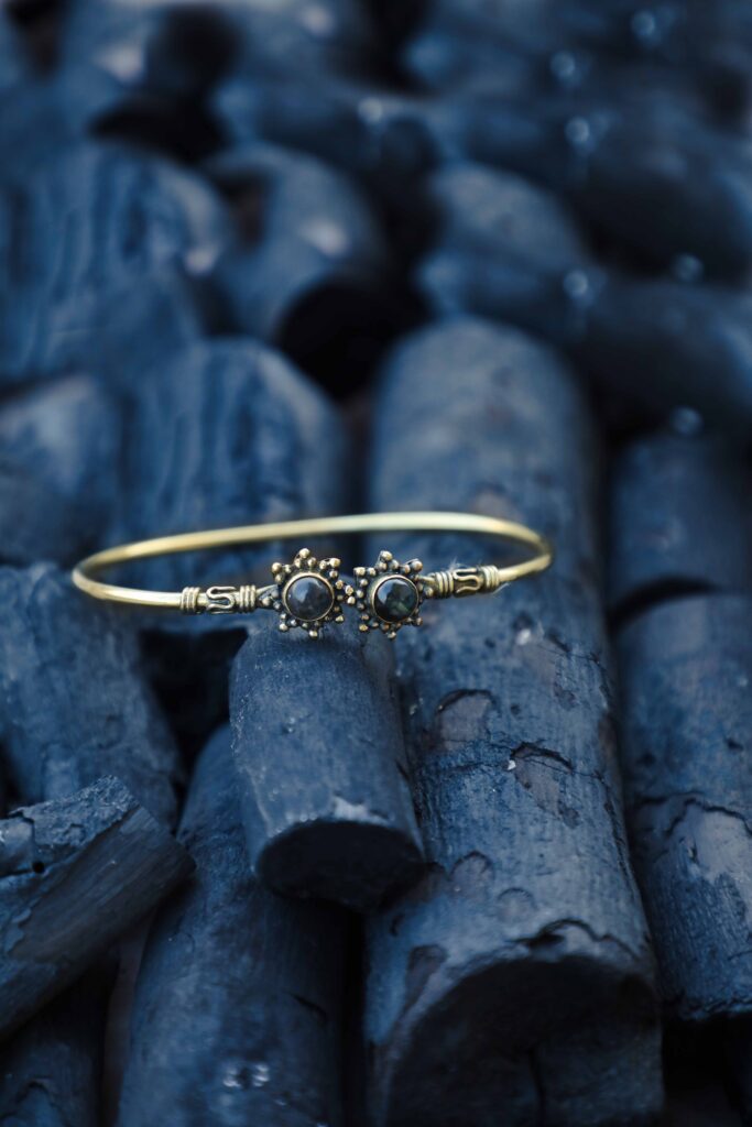 Boho Sun Charm Bangle