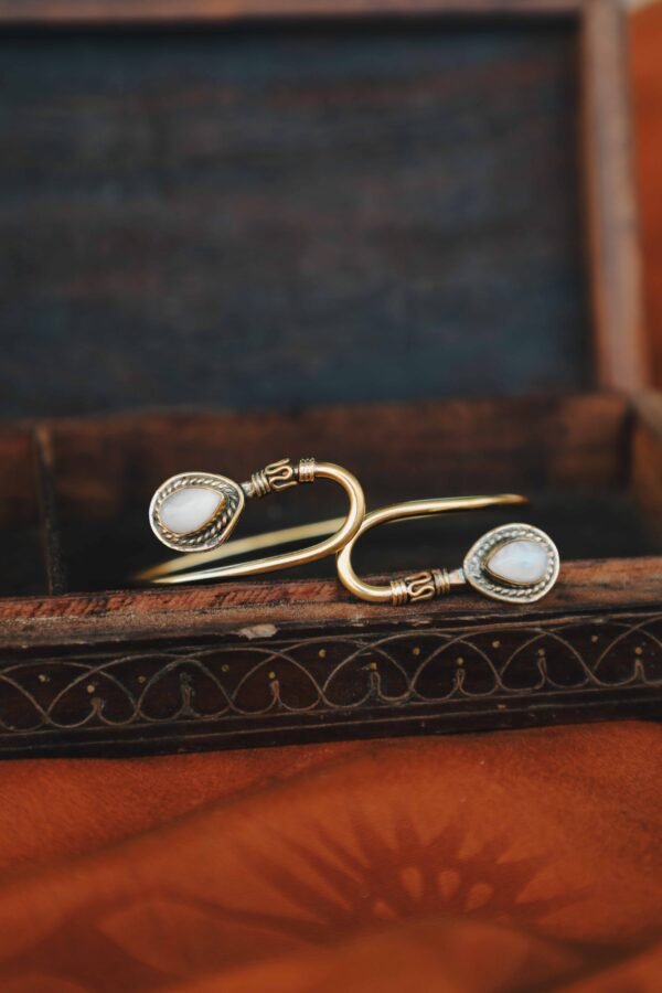 Twin Teardrop Cuff