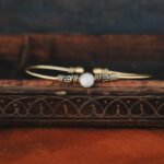 Bracciale in pietra di luna Golden Harmony