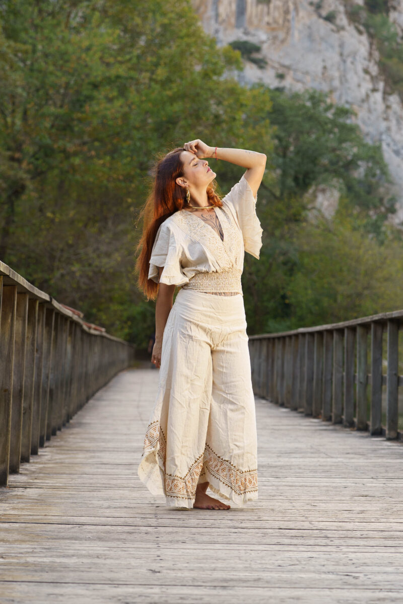 Pantalón Zahara Raw