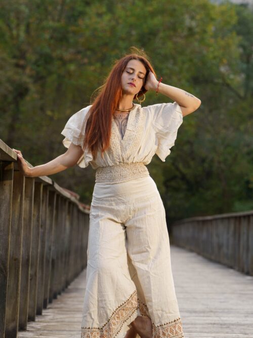 Zahara Raw Trouser