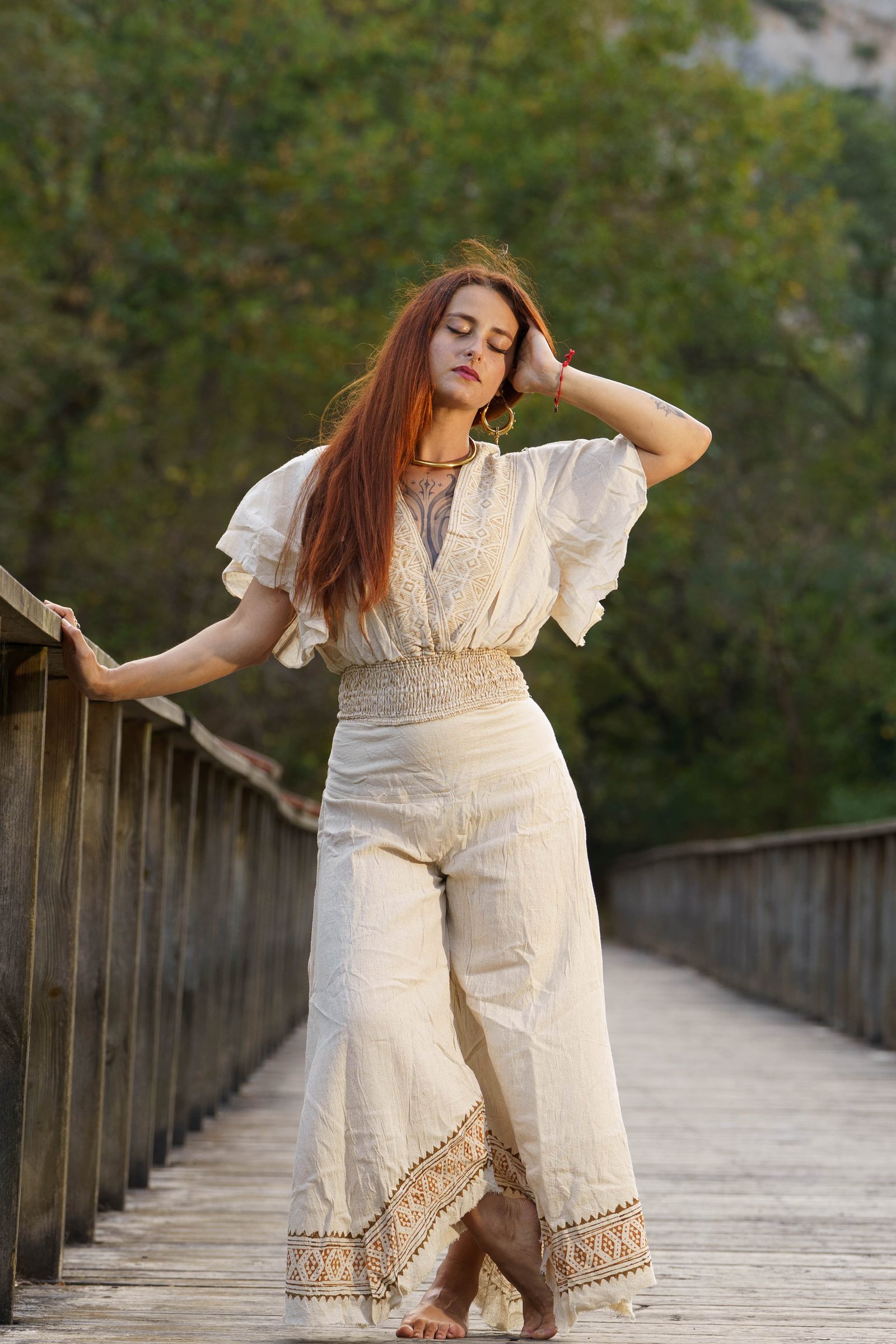 Zahara Raw Trouser