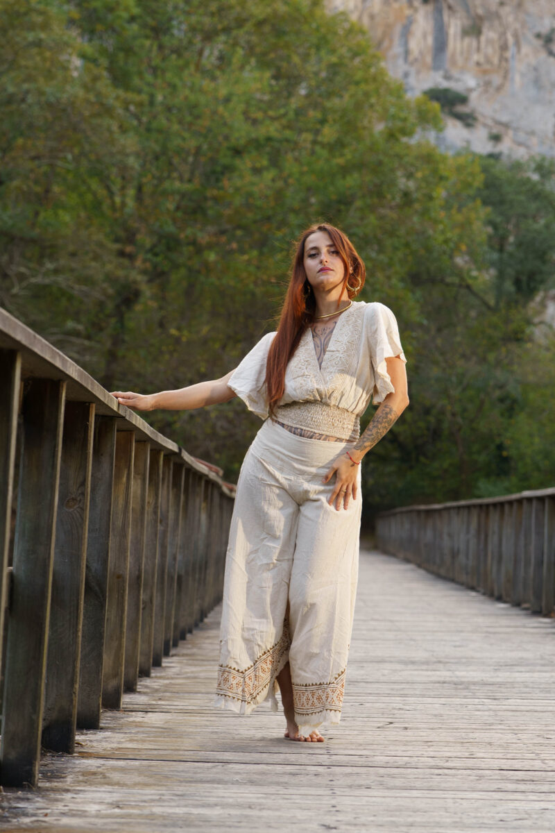 Pantalón Zahara Raw