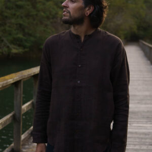 Bohemian Earthy Brown Wanderer Shirt
