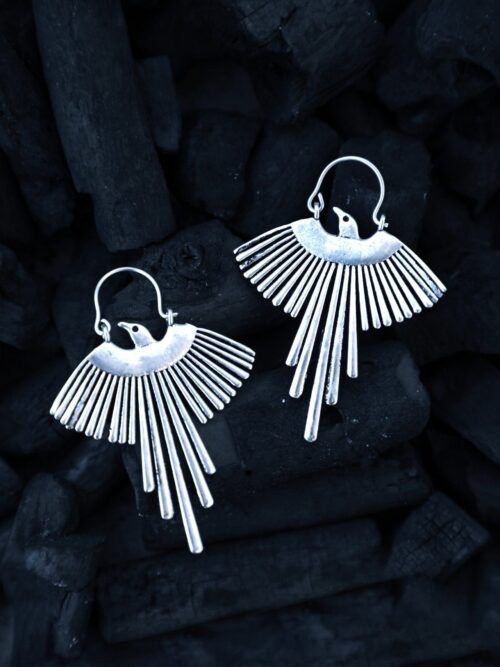 Sunray Fringe Fan Earrings