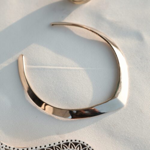 Silva Smooth Brass Choker