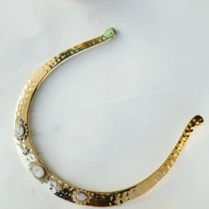 Collana a Mezzaluna Celestiale di Pietra di Luna