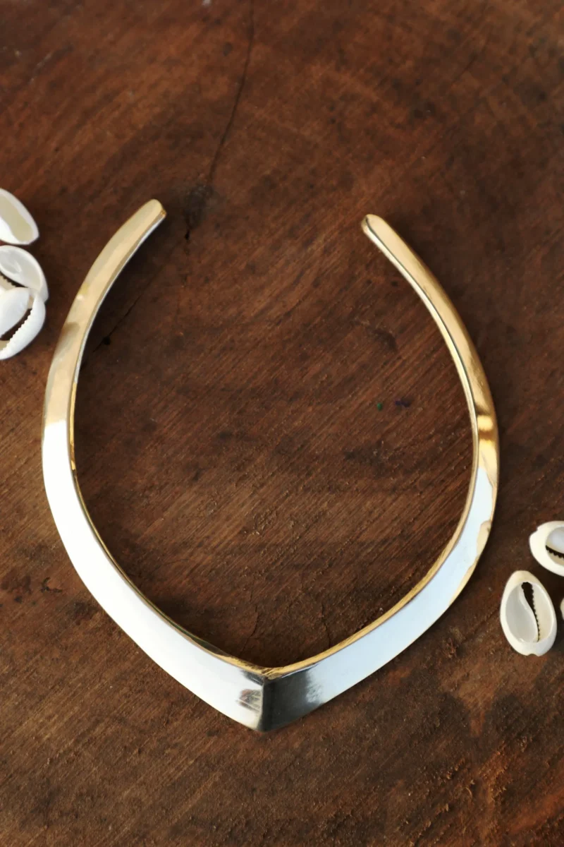 Crescent Cuff Open Choker