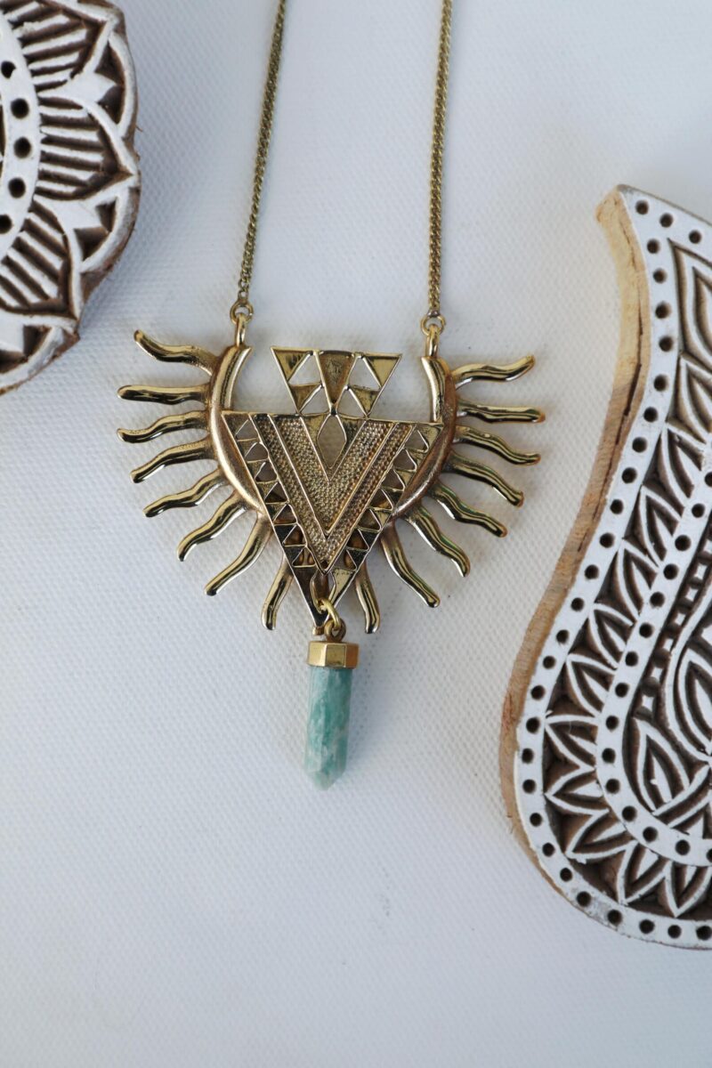Gold Eagle Wing Spirit Necklace