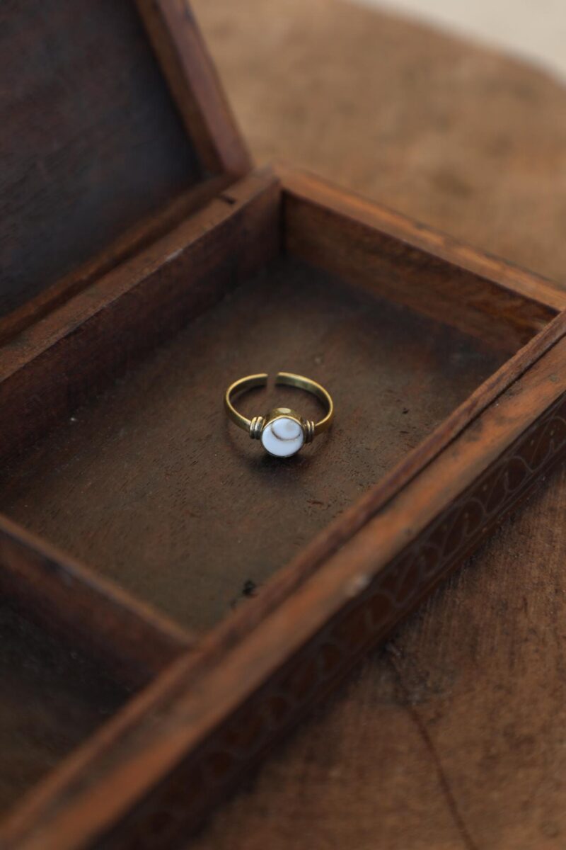 Celestial Shiva Eye Halo Ring