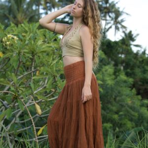 Sahara Block Print Halter Top