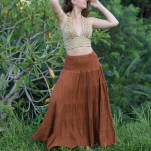 Sahara Block Print Halter Top