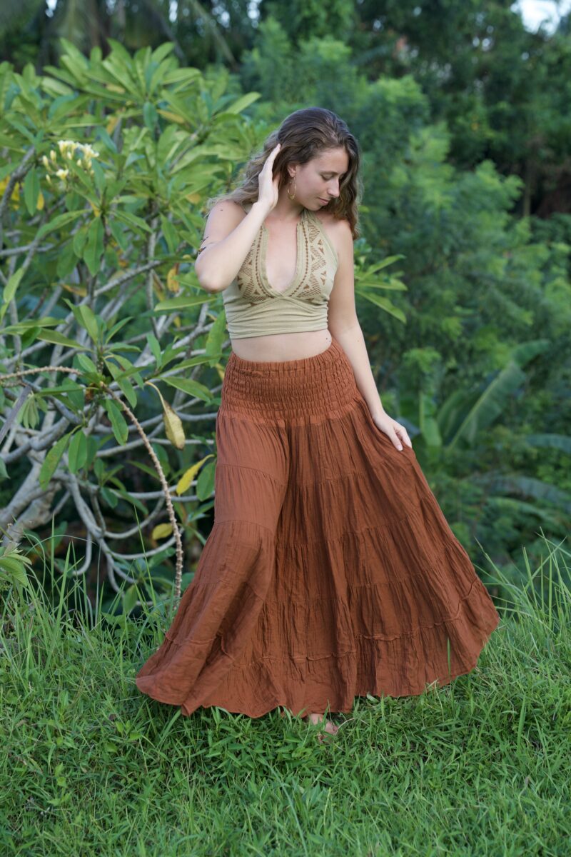 Sahara Block Print Halter Top