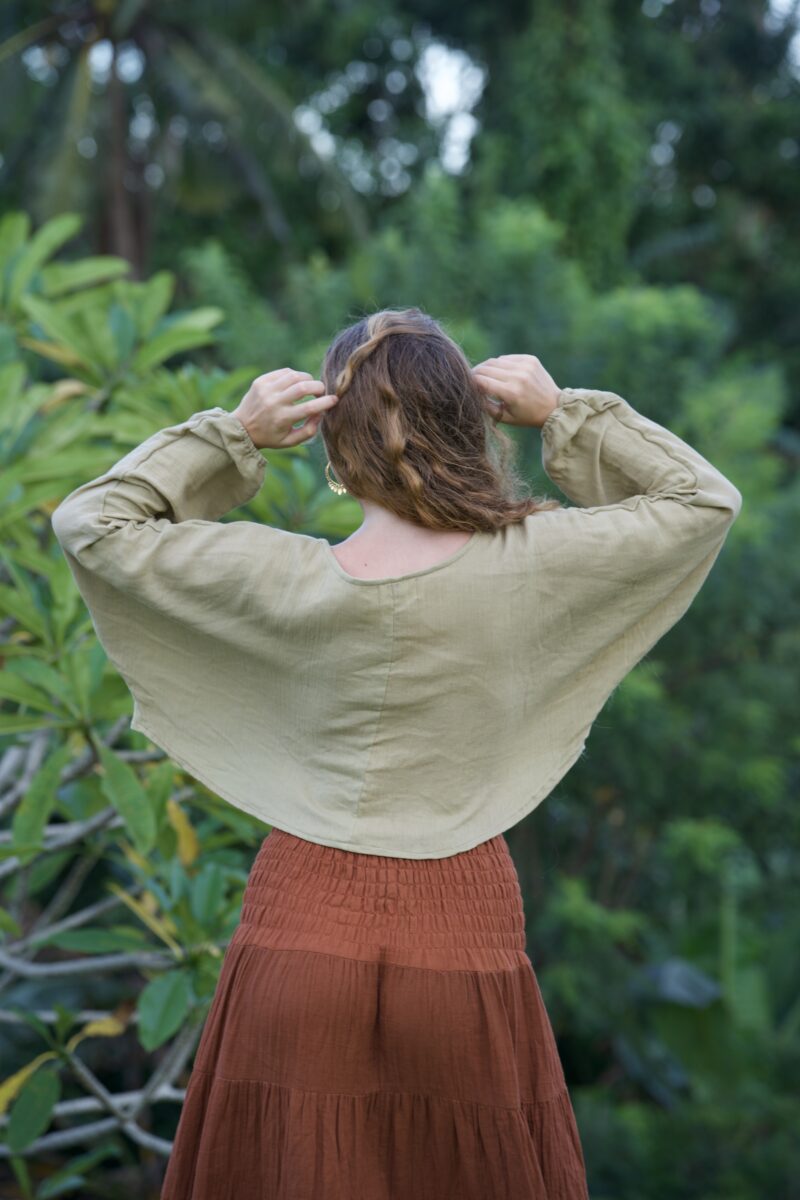 Meadow Crop Blouse