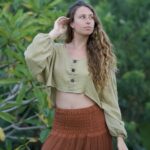 Meadow Crop Blouse