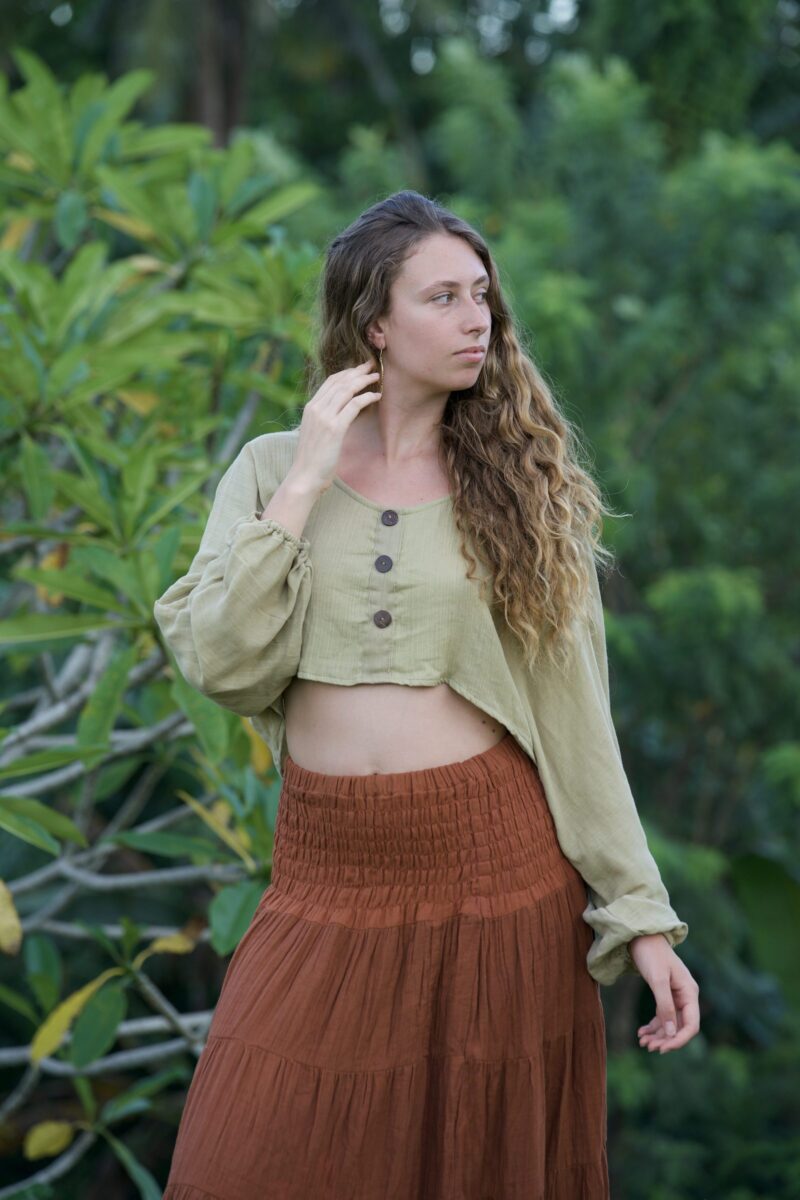 Meadow Crop Blouse