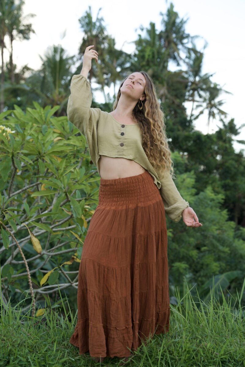 Meadow Crop Blouse