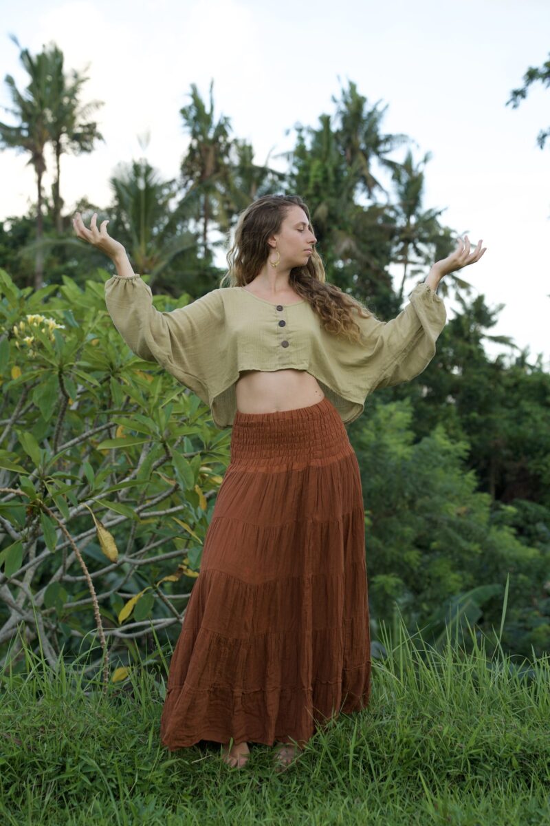 Meadow Crop Blouse