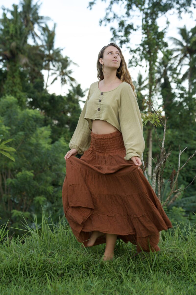 Meadow Crop Blouse