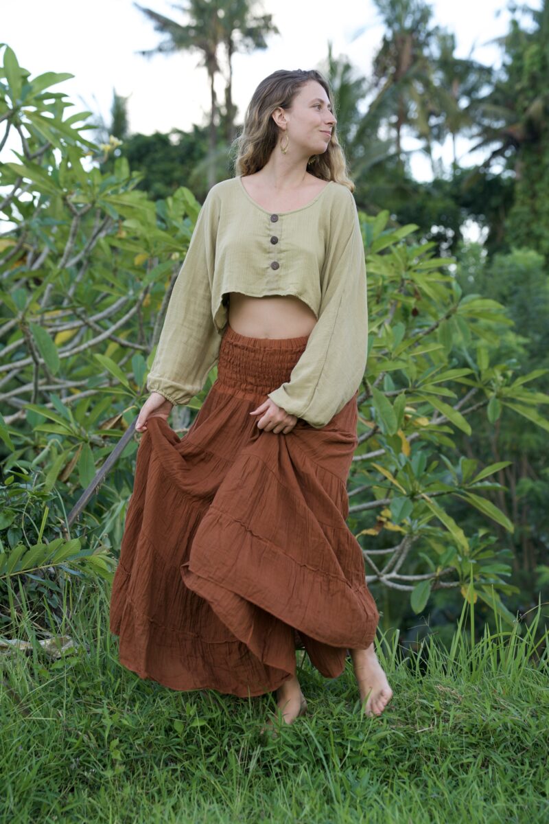 Meadow Crop Blouse