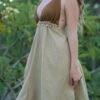 Robe dos nuus en coquillage Maris