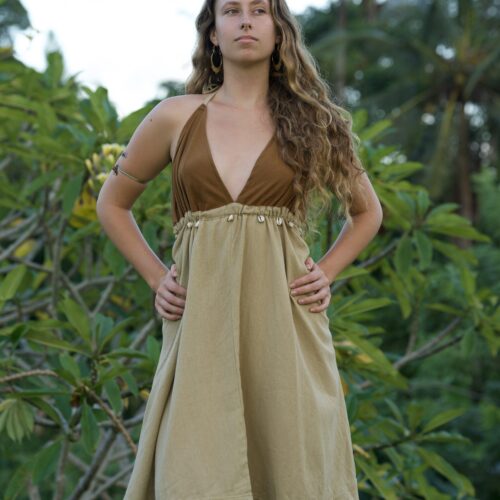Abito Maris Shell Halter