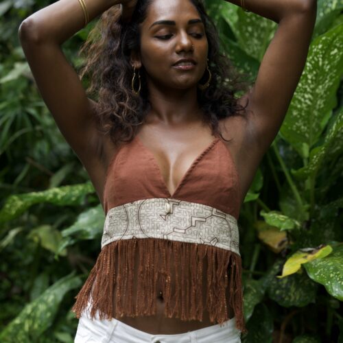 Thera Fringe Top