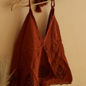 Leaf Grid Halter