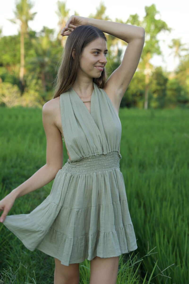 Sunlace Backless Dress